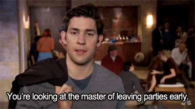 7 Things Introverts Jim Leaving Parties Early
